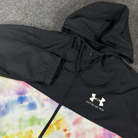 NEW Mens Under Armour Full Zip‎ Storm Pride Jacket United We Win Size LARGE - Picture 1 of 12